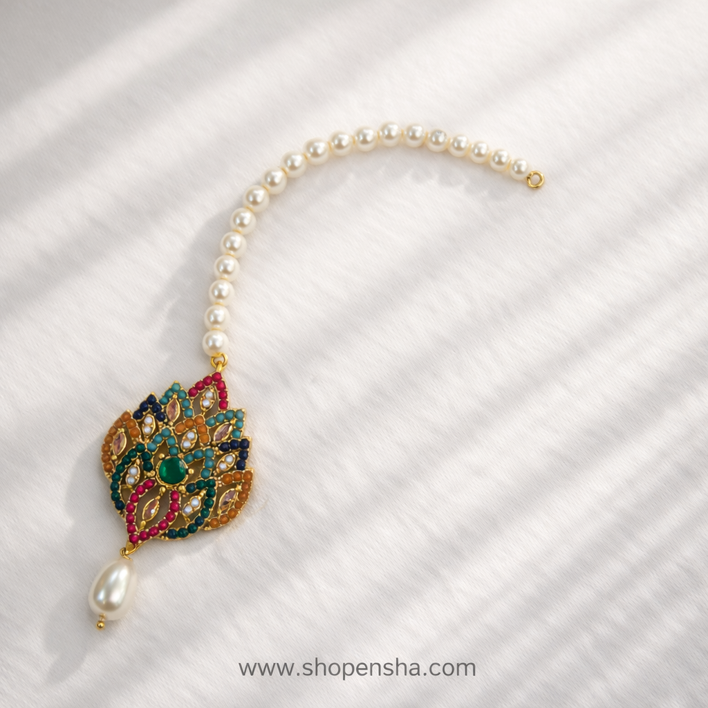 Zaria Pearl Headpiece