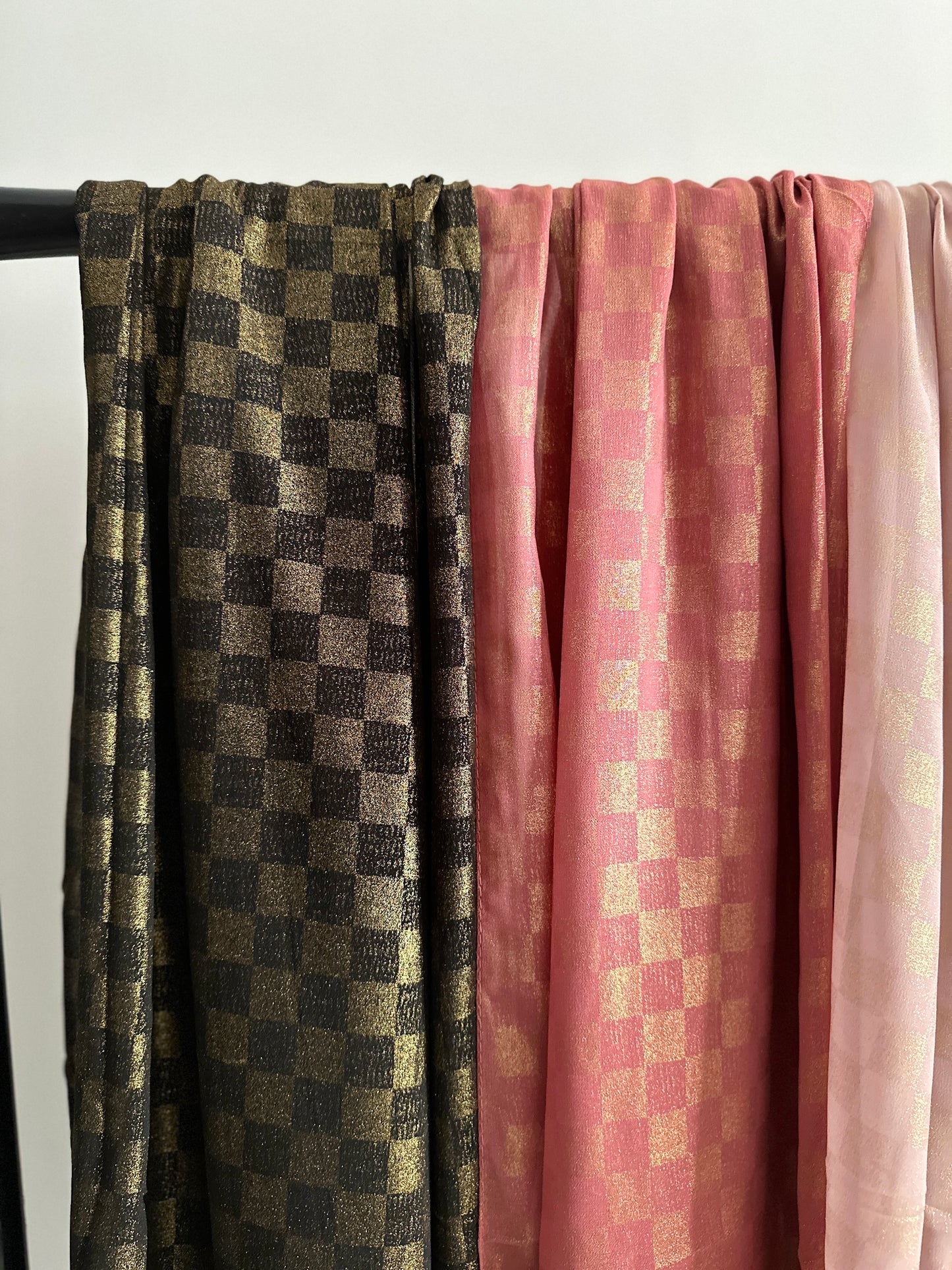 Gleam Chequered Hijab