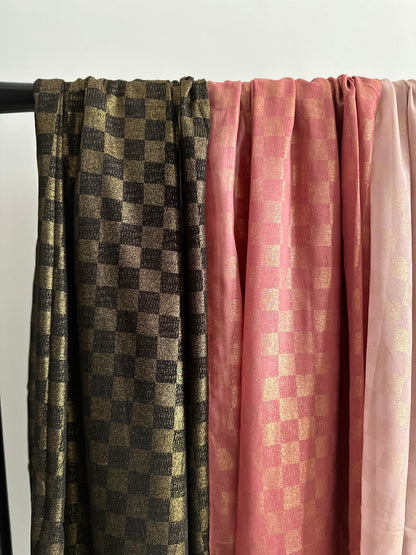 Gleam Chequered Hijab