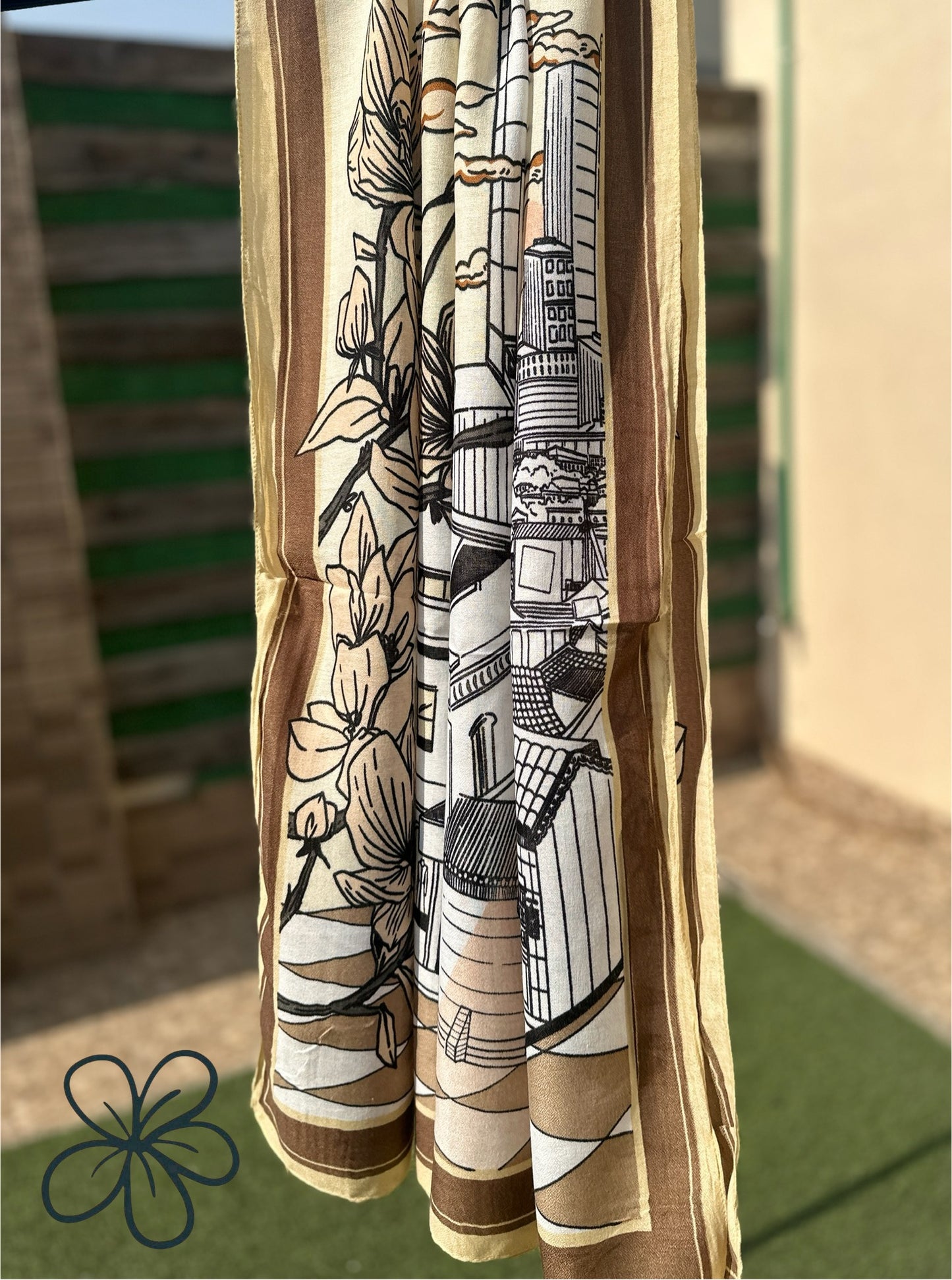 Urban Bloom Cityscape