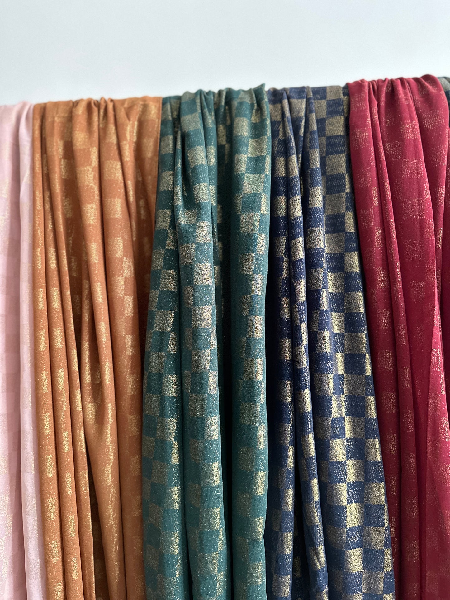 Gleam Chequered Hijab