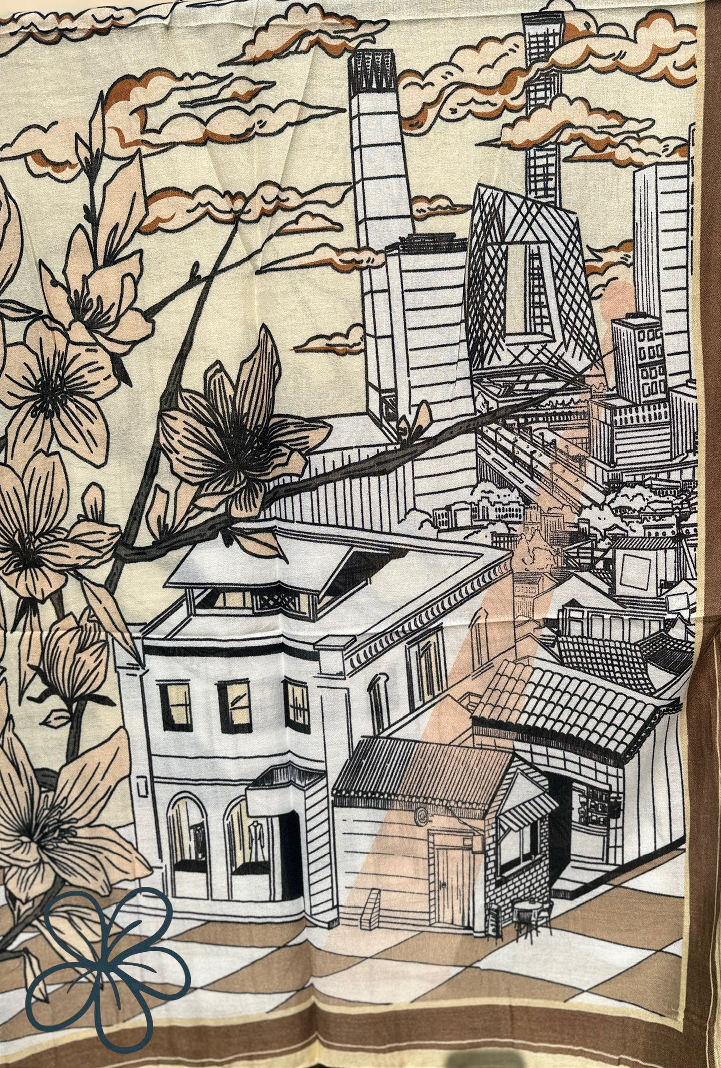 Urban Bloom Cityscape